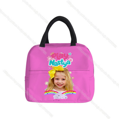 Kaip Nastya vandeniui atsparus pietų krepšys moterims, vaikams Vyrų aušintuvas priešpiečių krepšys Tote priešpiečių maišelis Izoliacinis paketas, nešiojamas