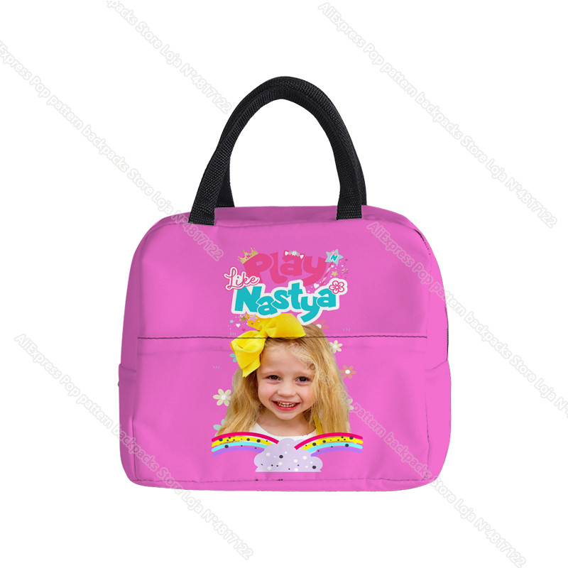 Kaip Nastya vandeniui atsparus pietų krepšys moterims, vaikams Vyrų aušintuvas priešpiečių krepšys Tote priešpiečių maišelis Izoliacinis paketas, nešiojamas