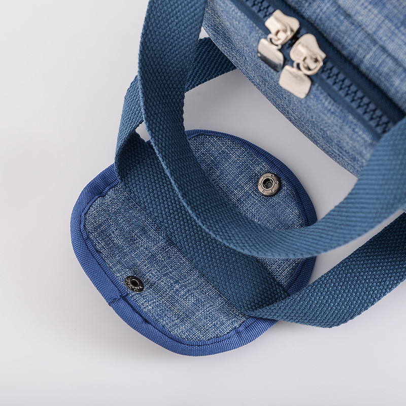 Sutirštintas Oksfordo izoliuotas krepšys moterims Kelionių organizatorius Ledo pakuotė Dideli pietūs Maisto maišeliai Nešiojami ledo maišeliai Pakavimo kubeliai Aušintuvo maišelis