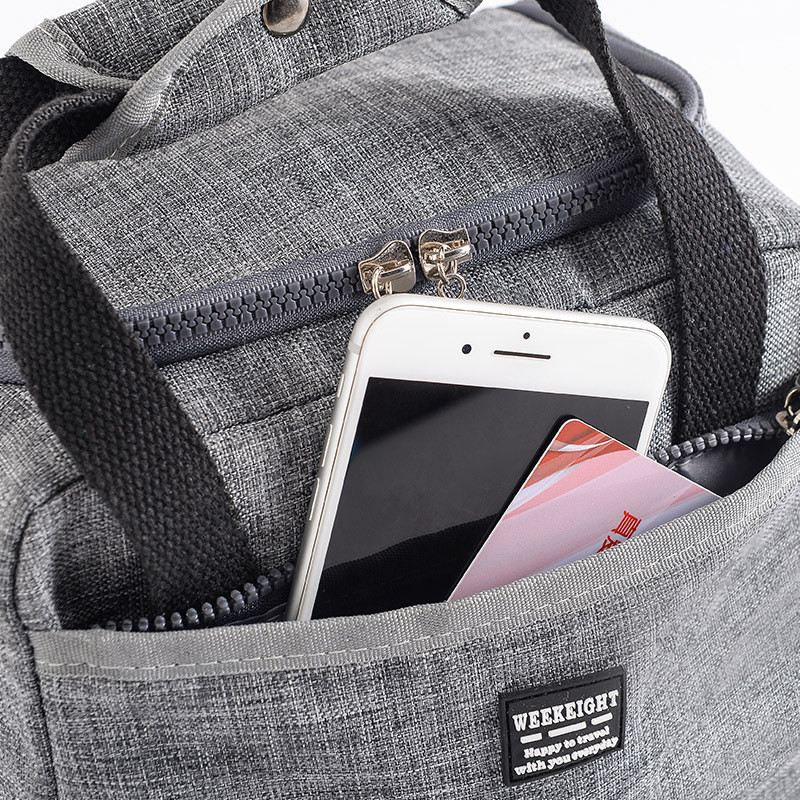 Sutirštintas Oksfordo izoliuotas krepšys moterims Kelionių organizatorius Ledo pakuotė Dideli pietūs Maisto maišeliai Nešiojami ledo maišeliai Pakavimo kubeliai Aušintuvo maišelis