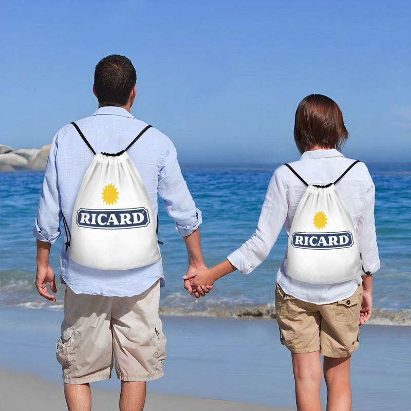 Marseille France Ricard Ruksak s uzicom Ženski Muški Sportska torba za teretanu Sklopiva torba za vježbanje