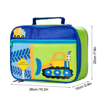 Kids Cute Cartoon Tote Lunch Bag Thermal Cooler Fresh Bento Bag μονωμένο τσαντάκι τροφίμων Παιδικό κουτί αποθήκευσης για πικνίκ στο σχολείο