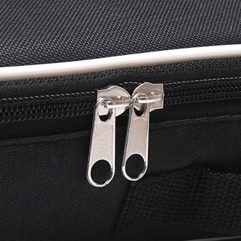 21/23/26 colių kuprinės dėklas. Sustorintas Oksfordo audinys Ukulele maišelis, atsparus vandeniui su rankena, užtrauktuku, smūgiams atsparios paminkštintos kišenės