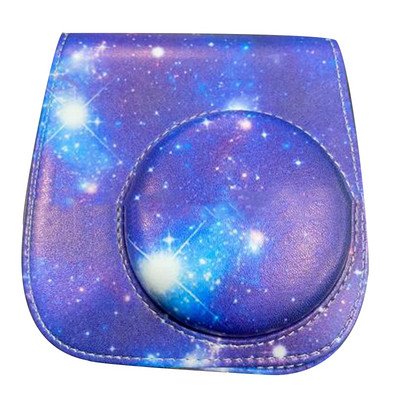 Fotoaparato dėklas, suderinamas su Fujifilm Instax Mini 11 momentinių filmų fotoaparato PU odinio krepšio dangteliu su reguliuojamu peties dirželiu