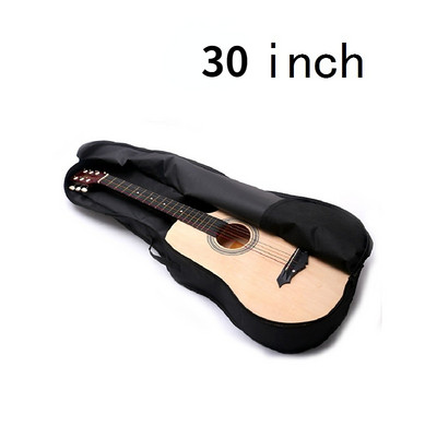 38/41 hüvelykes Oxford szövet gitártáska puha dupla vállpántos párnázott akusztikus gitár vízálló hátizsák hangszertáska tok