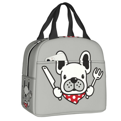 Kutija za ručak francuskog buldoga Ženske višenamjenske ljubavnice Francuza Hladnjak Termo izolirana torba za ručak Školska djeca Studenti