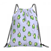 Broasca 2 Genti cu Snur Rucsacuri Geanta Fete Geanta Femei Genti Pentru Fete Geanta Mica Tesatura