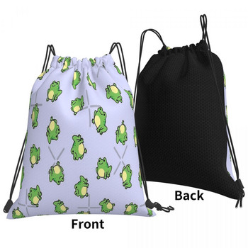 Τσάντες Frog 2 Drawstring Τσάντες πλάτης Τσάντα για κορίτσια Γυναικείες τσάντες Τσάντες για κορίτσια Μικρή υφασμάτινη τσάντα