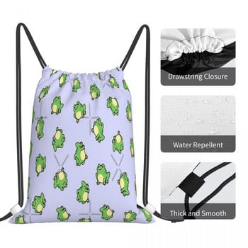 Τσάντες Frog 2 Drawstring Τσάντες πλάτης Τσάντα για κορίτσια Γυναικείες τσάντες Τσάντες για κορίτσια Μικρή υφασμάτινη τσάντα