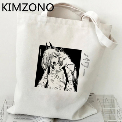 Láncfűrész férfi bevásárlótáska pamut táska eco shopper bolsas de tela kézitáska táska sacola ökotáska boodschappentas tote sacolas