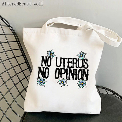 Női válltáska My Body my Choice Méh Tartsa távol a politikát a méhemből Vászontáska Harajuku Táska lány kézitáska Táska