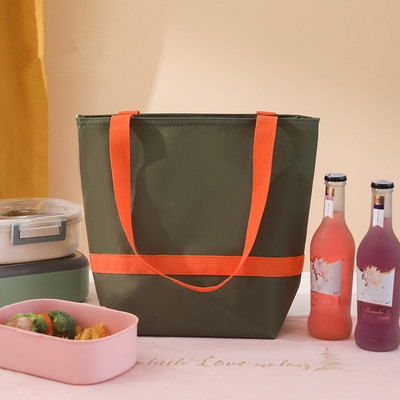 Modna izolirana torba za ručak velikog kapaciteta Oxford tkanina Termalne rashladne torbe za piknik Bento kutija za hranu Spremnik za pohranu Ručne torbe