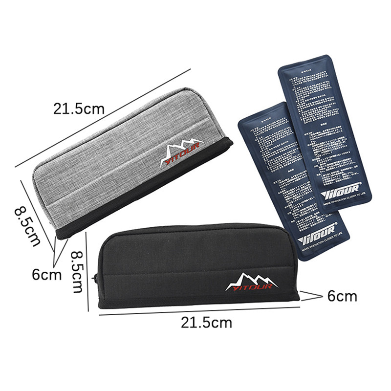 Insulīna dzesēšanas soma Pārnēsājama izolēta diabēta insulīna ceļojumu futrāļa dzesētāja kaste Bolsa Termica alumīnija folijas ledus maisiņš