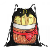 Fnaf Exotic Butters 2 genți cu șnur Rucsacuri de călătorie cu șnur Rucsac anime școală