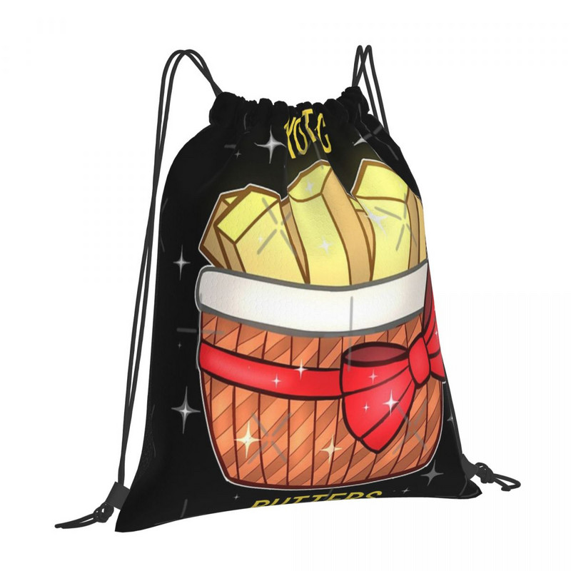 Fnaf Exotic Butters 2 genți cu șnur Rucsacuri de călătorie cu șnur Rucsac anime școală