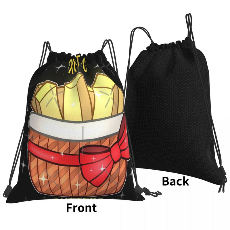 Fnaf Exotic Butters 2 genți cu șnur Rucsacuri de călătorie cu șnur Rucsac anime școală