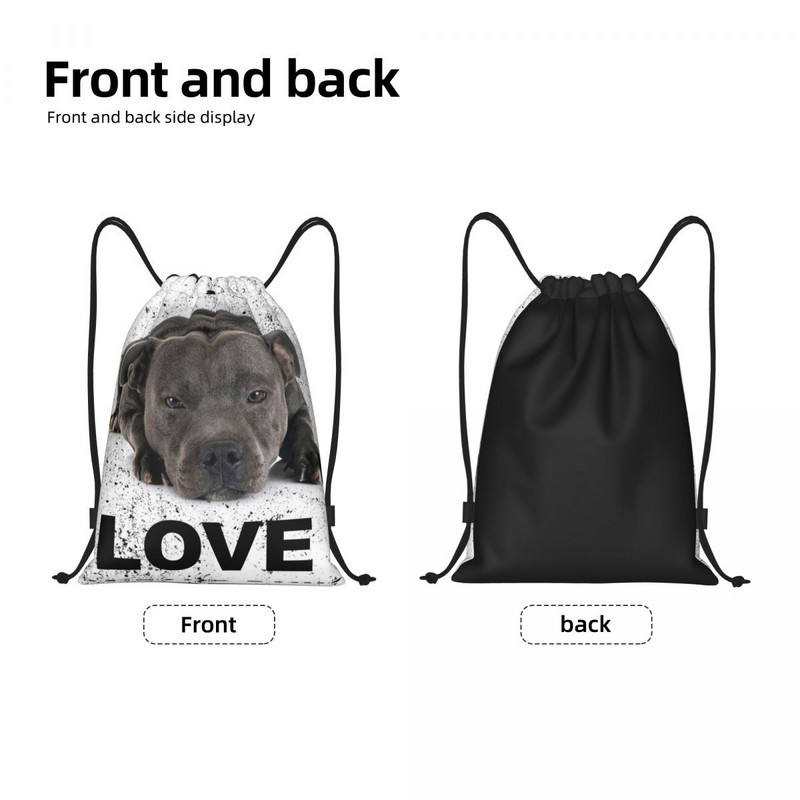Batoh so šnúrkou pre psov, športová taška do posilňovne pre ženy a mužov, EBT Cute Love Training Bagpack