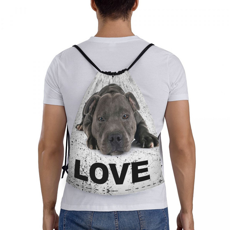 Batoh so šnúrkou pre psov, športová taška do posilňovne pre ženy a mužov, EBT Cute Love Training Bagpack