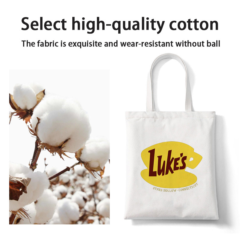 Gilmore Girls Graphic Print Shopper Casual Packge Pirkinių krepšiai Rankinė Didelės talpos krepšys pečių krepšiai Ecobag Daugkartinio naudojimo