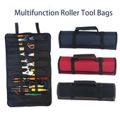 Genți cu instrumente cu role multifuncționale din pânză Oxford Mânere practice Genți Daltă electrician Trusă de instrumente pentru transport Pachet instrument Carcasă