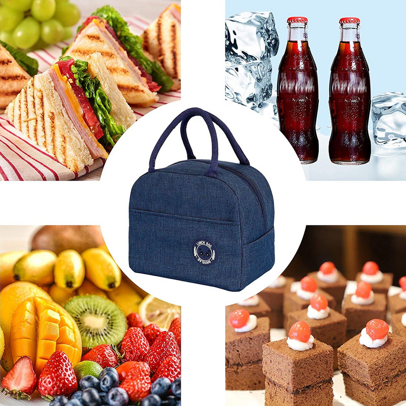 Obedová taška, módna detská, dámska, pánska, tepelná izolácia, potlač medveďa, prenosná cestovná, pikniková, úložná krabica na potraviny, chladnička, chladiaca kabelka