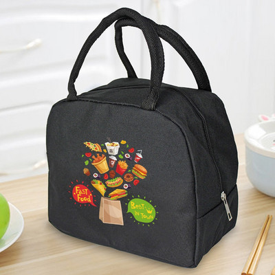 Geantă de transport pentru prânz Genți portabile termoizolante pentru femei, copii, excursii la școală, prânz, picnic, cină, răcitor pentru alimente, genți de mână din pânză