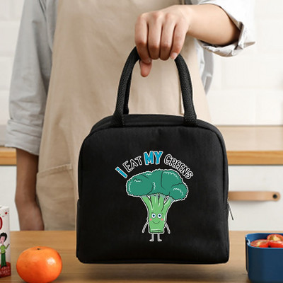 Geantă de transport pentru prânz Genți portabile termoizolante pentru femei, copii, excursii la școală, prânz, picnic, cină, răcitor pentru alimente, genți de mână din pânză