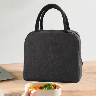 Geantă de transport pentru prânz Genți portabile termoizolante pentru femei, copii, excursii la școală, prânz, picnic, cină, răcitor pentru alimente, genți de mână din pânză