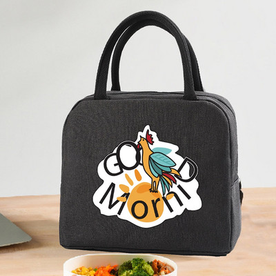 Geantă de transport pentru prânz Genți portabile termoizolante pentru femei, copii, excursii la școală, prânz, picnic, cină, răcitor pentru alimente, genți de mână din pânză