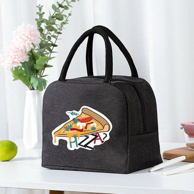 Geantă de transport pentru prânz Genți portabile termoizolante pentru femei, copii, excursii la școală, prânz, picnic, cină, răcitor pentru alimente, genți de mână din pânză