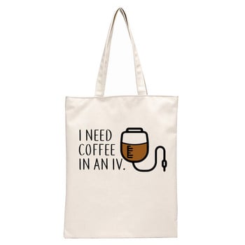 Gilmore Girls Luke\'s Diner Drink Coffee Shoulder Canvas Canvas Bags Large Capacity College Harajuku Handbag Γυναικεία Τσάντα Τσάντα αγορών