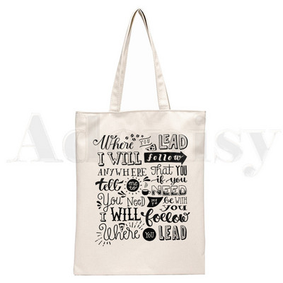 Gilmore Girls Luke's Diner Drink Coffee Platnene torbe na rame Velikog kapaciteta Harajuku torba za koledž Ženska torba Torba za kupovinu