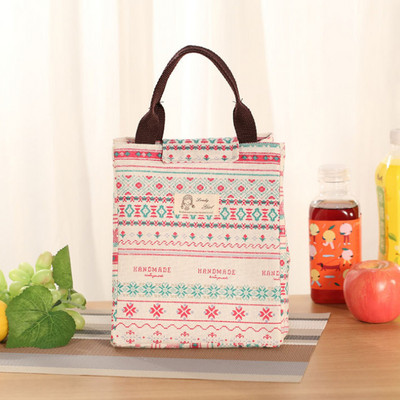 Izoliuoti terminiai maisto pikniko pietų krepšiai moterims, vaikams, vyrams, priešpiečių dėžutėms, madingoms moterims