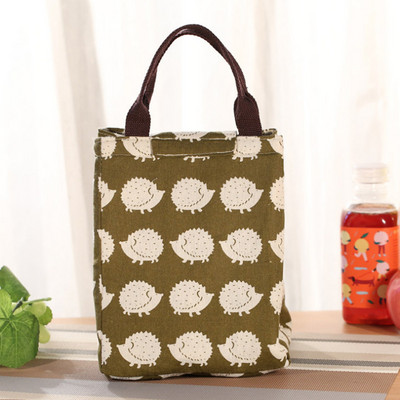 Izoliuoti terminiai maisto pikniko pietų krepšiai moterims, vaikams, vyrams, priešpiečių dėžutėms, madingoms moterims