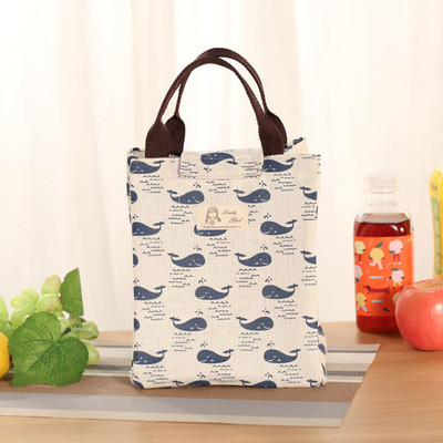 Izoliuoti terminiai maisto pikniko pietų krepšiai moterims, vaikams, vyrams, priešpiečių dėžutėms, madingoms moterims