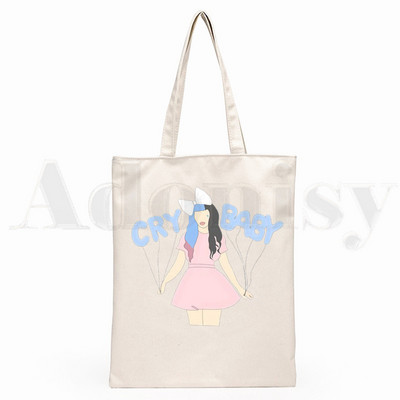 Melanie Martinez Kpop Letné grafické estetické grafické kreslené potlače Nákupné tašky Dievčenská móda Ležérne balenie Kabelka