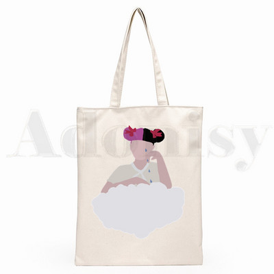 Melanie Martinez Kpop Letné grafické estetické grafické kreslené potlače Nákupné tašky Dievčenská móda Ležérne balenie Kabelka