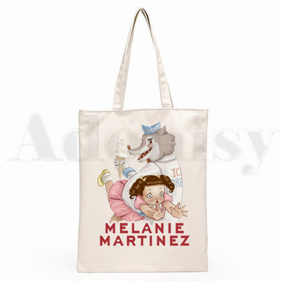 Melanie Martinez Kpop Letné grafické estetické grafické kreslené potlače Nákupné tašky Dievčenská móda Ležérne balenie Kabelka