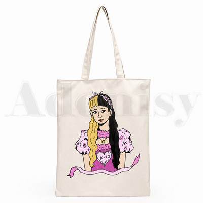Melanie Martinez Kpop Letné grafické estetické grafické kreslené potlače Nákupné tašky Dievčenská móda Ležérne balenie Kabelka
