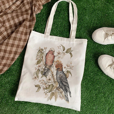 Dámska plátená taška na knihy, ležérna lacná taška cez rameno s veľkou kapacitou, nákupná taška, módna kabelka Harajuku Ulzzang