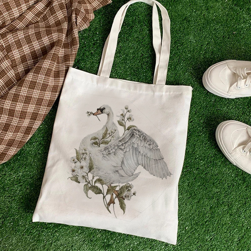 Dámska plátená taška na knihy, ležérna lacná taška cez rameno s veľkou kapacitou, nákupná taška, módna kabelka Harajuku Ulzzang