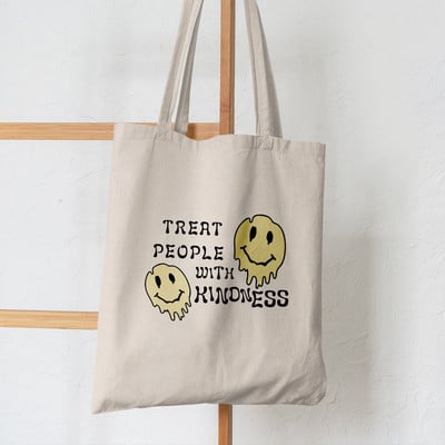 Femei Shopper Antisocial Butterfly Cumpărături Canvas Shopper Geanta fetiță Geanta de mână Tote Umăr Lady