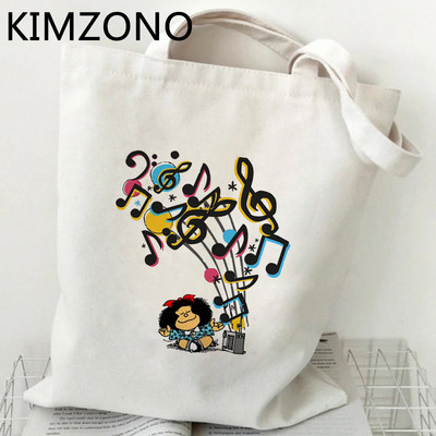 Mafalda torba za kupnju platnena torba za kupovinu torba od jute torba za recikliranje torba za kupnju sac cabas bolsa compra tote net sacolas