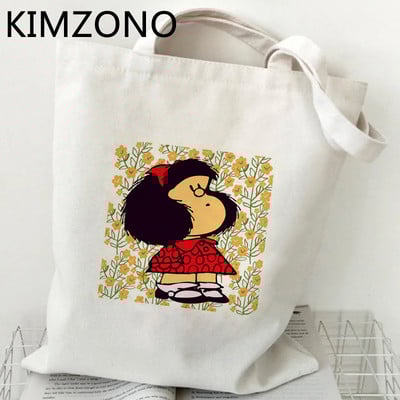 Mafalda torba za kupnju platnena torba za kupovinu torba od jute torba za recikliranje torba za kupnju sac cabas bolsa compra tote net sacolas