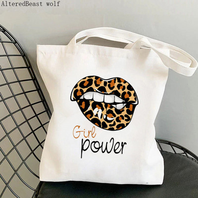 Ženska torba za kupovinu Positive Energy Girl Power Kawaii torba Harajuku Shopping platnena torba za kupovinu torba za djevojku Ženska torba na rame
