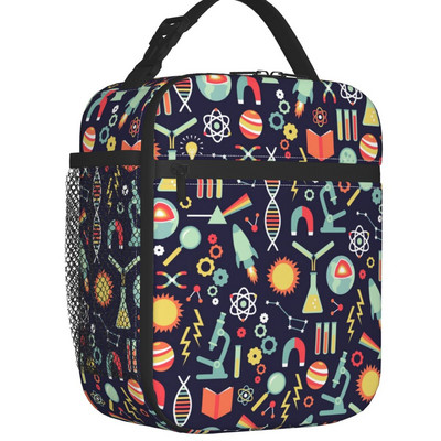 Vissza az iskolába Minta Hőszigetelt ebédszatyrok Tanári ceruzák Írószerek Szerelem Hordozható Hűtő Termikus étel ebéddoboz Gyerekek
