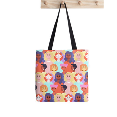 Shopper Pride and Prejudice Printed Tote Bag žene Harajuku shopper Funny ručna torbica djevojka Torba za kupovinu na rame Lady Canvas Bag