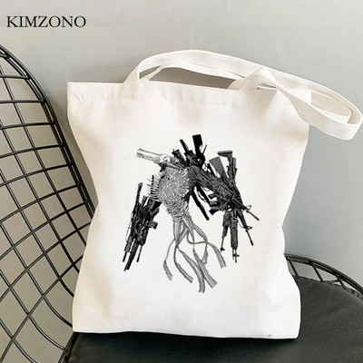 Chainsaw Man geantă de cumpărături bolsas de tela cotton tote shopper jute bag sac de cumpărături jute sacola sac toile