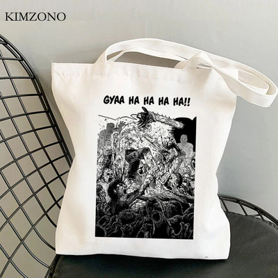 Chainsaw Man geantă de cumpărături bolsas de tela cotton tote shopper jute bag sac de cumpărături jute sacola sac toile