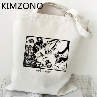 Junji Ito torba za kupnju torba od jute tote bolsas de tela platnena torba za kupnju namirnica uzica bolsas ecologicas grab